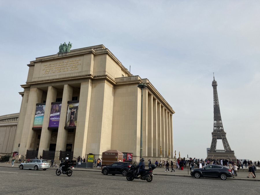 Façade extérieure du Théâtre de Chaillot
